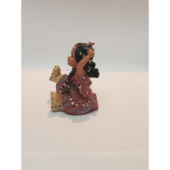 Vintage Native American Tribal Indian Girl. RARE! - Picture 2 of 6